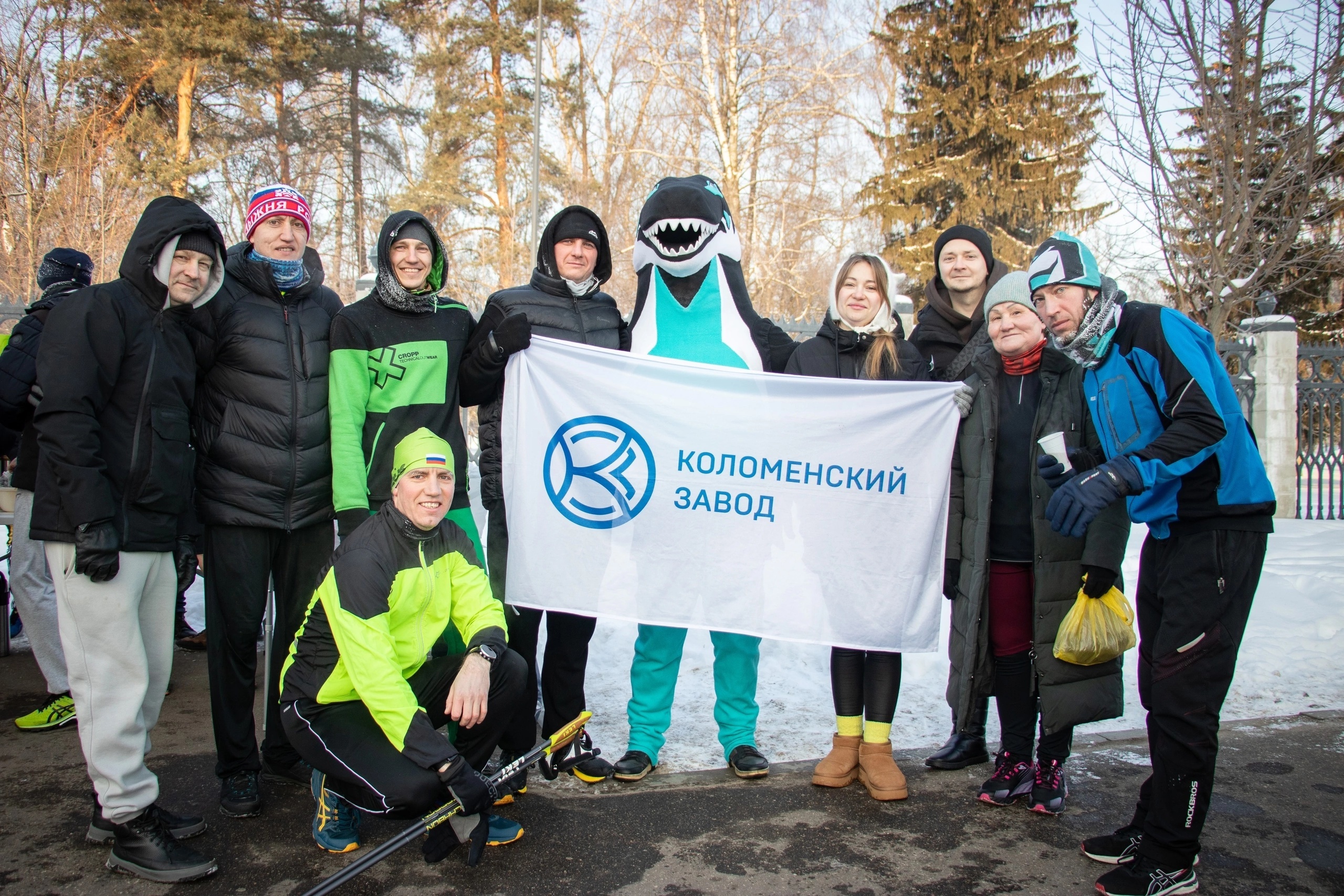 Дружно пробежали "5 Верст"